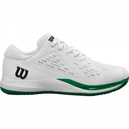 Zapatillas Wilson Rush Pro Ace Blanco Verde Junior