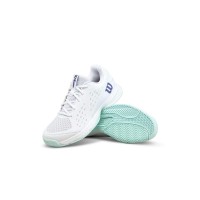 Zapatillas Wilson Rush Pro L Blanco Aguamarina Junior
